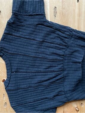 Textured Short Sleeve Top